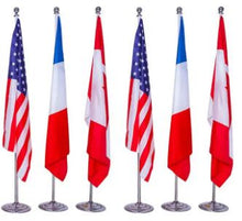 Load image into Gallery viewer, Indoor flag pole set